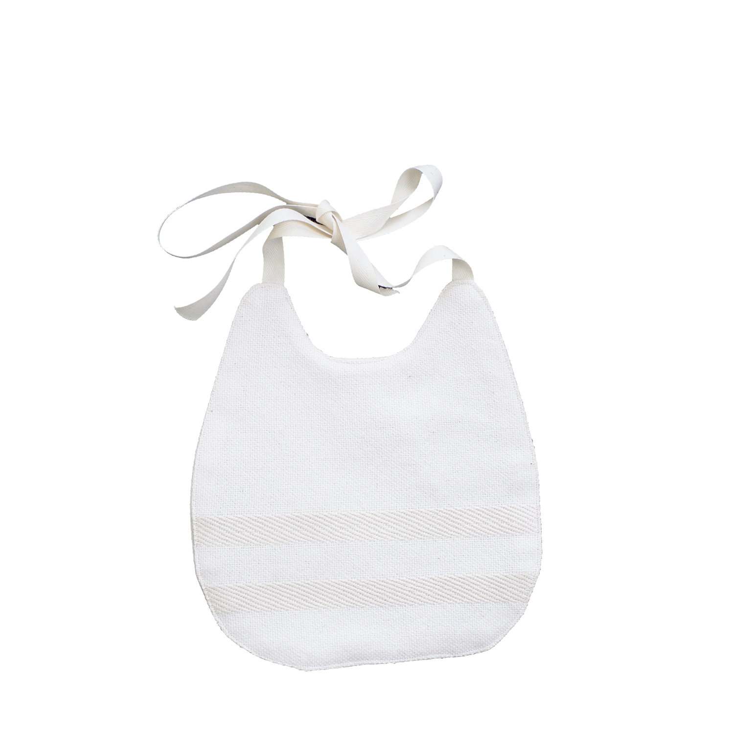 Heirloom Handwoven Baby Bib