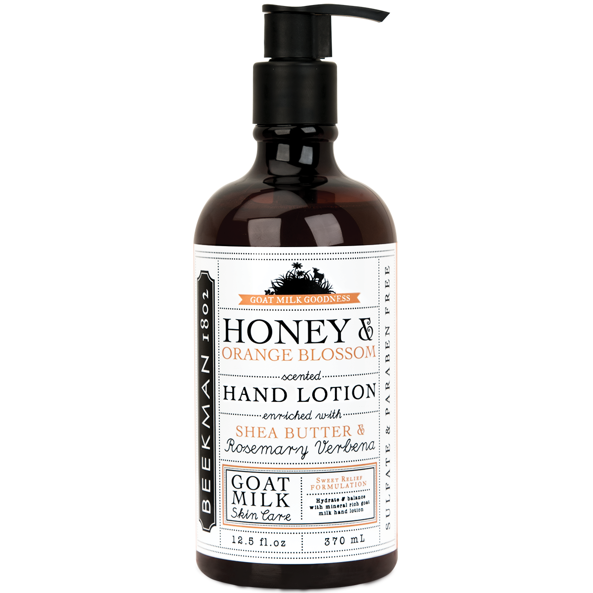 Honey & Orange Blossom Farm-to-skin Hand Lotion 12.5 oz