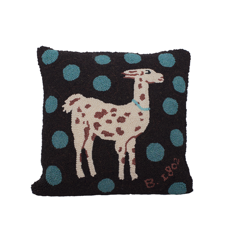 Hooked Polka Spot Pillow