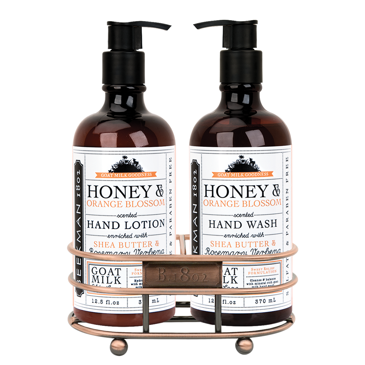 Honey & Orange Blossom Hand Care Duo Caddy Set