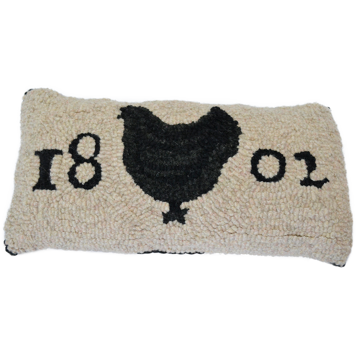 Hooked Hen Lavender Jasmine Buckwheat Warming Pillow