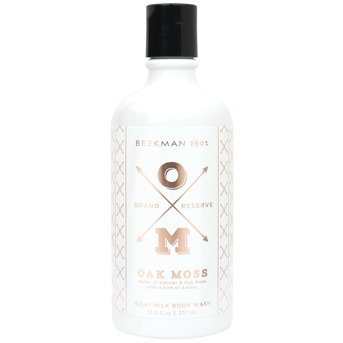 Oak Moss Goat Milk Body Wash 12.5 oz