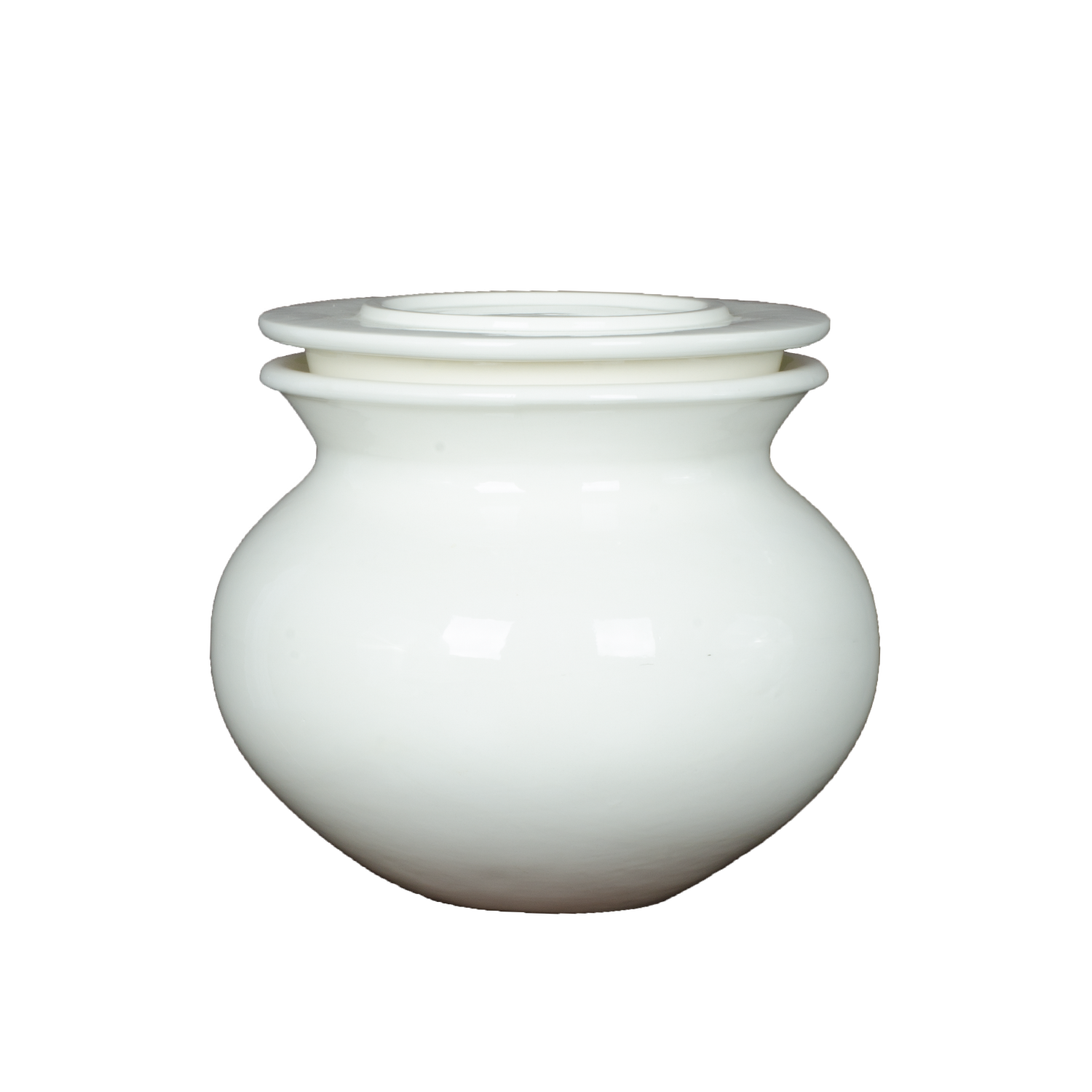 Porcelain Stackable Fermenting Pot