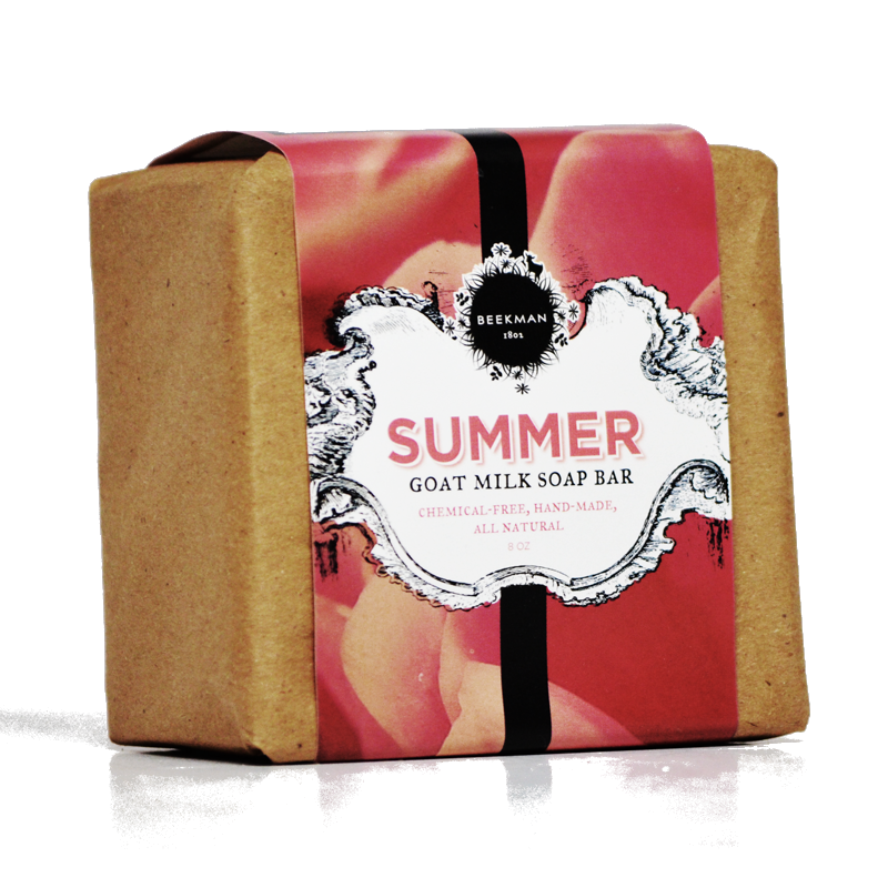 Scent of Summer Pure Goat Milk Bar Soap – Ecommerce - Beekman 1802