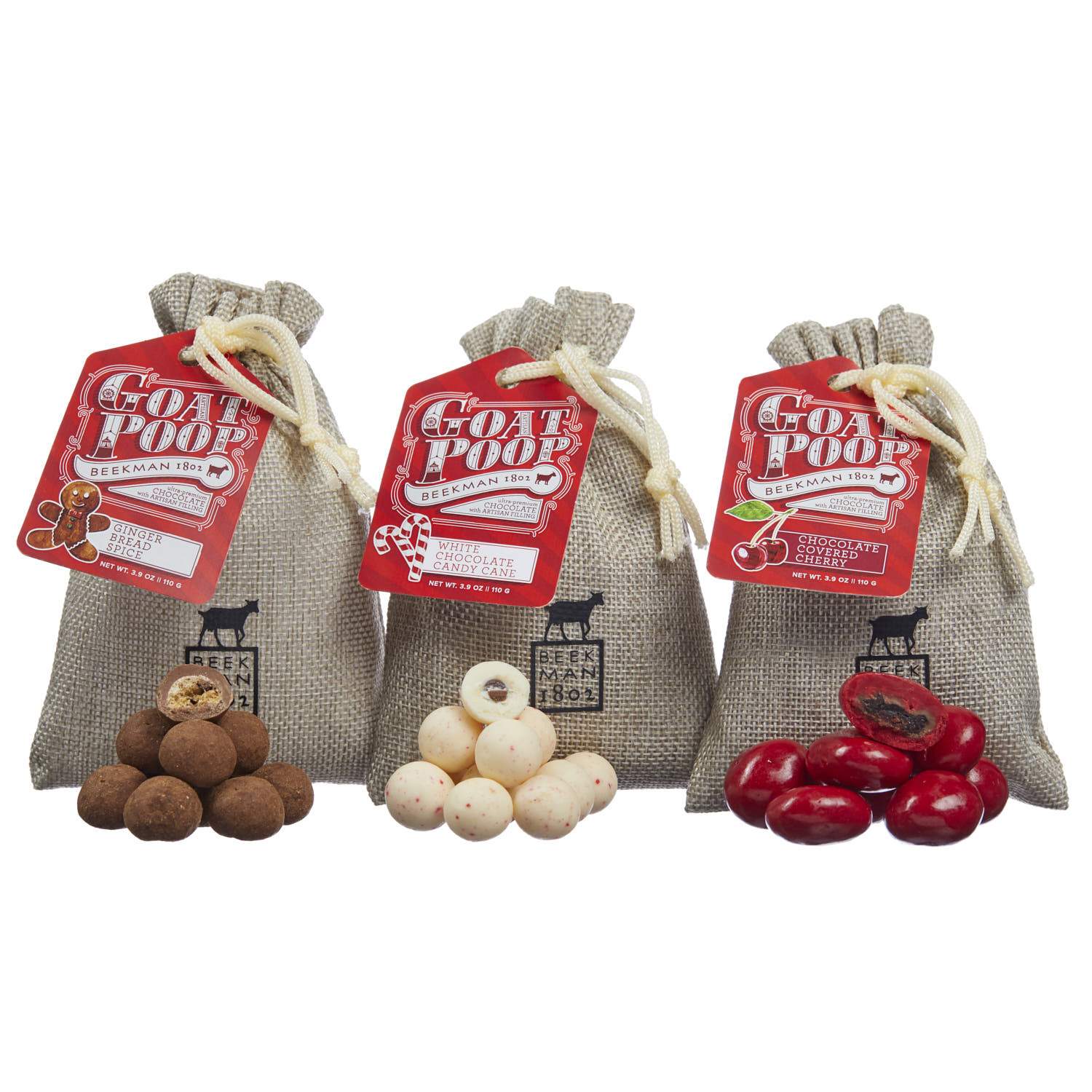 Goat Poop 3-pack with Special Edition Holiday Flavors