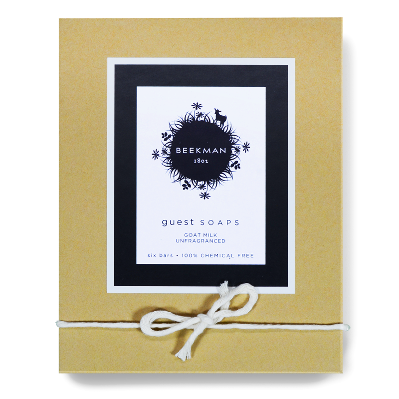 Guest Bathroom Goat Milk Soap - Set of 6