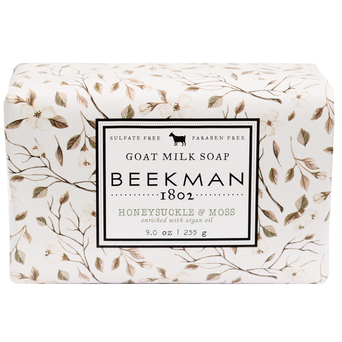 Honeysuckle Moss Goat Milk Bar Soap 9 oz