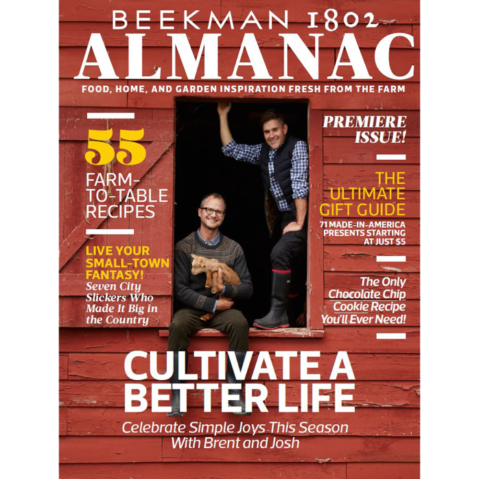 Beekman 1802 Almanac Magazine - Premiere Fall / Winter 2015 issue - AUTOGRAPHED