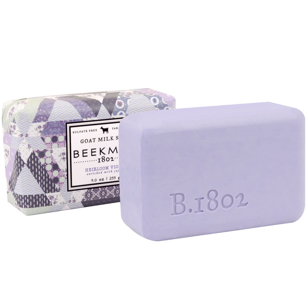 Heirloom Violet Goat Milk Bar Soap 9 oz
