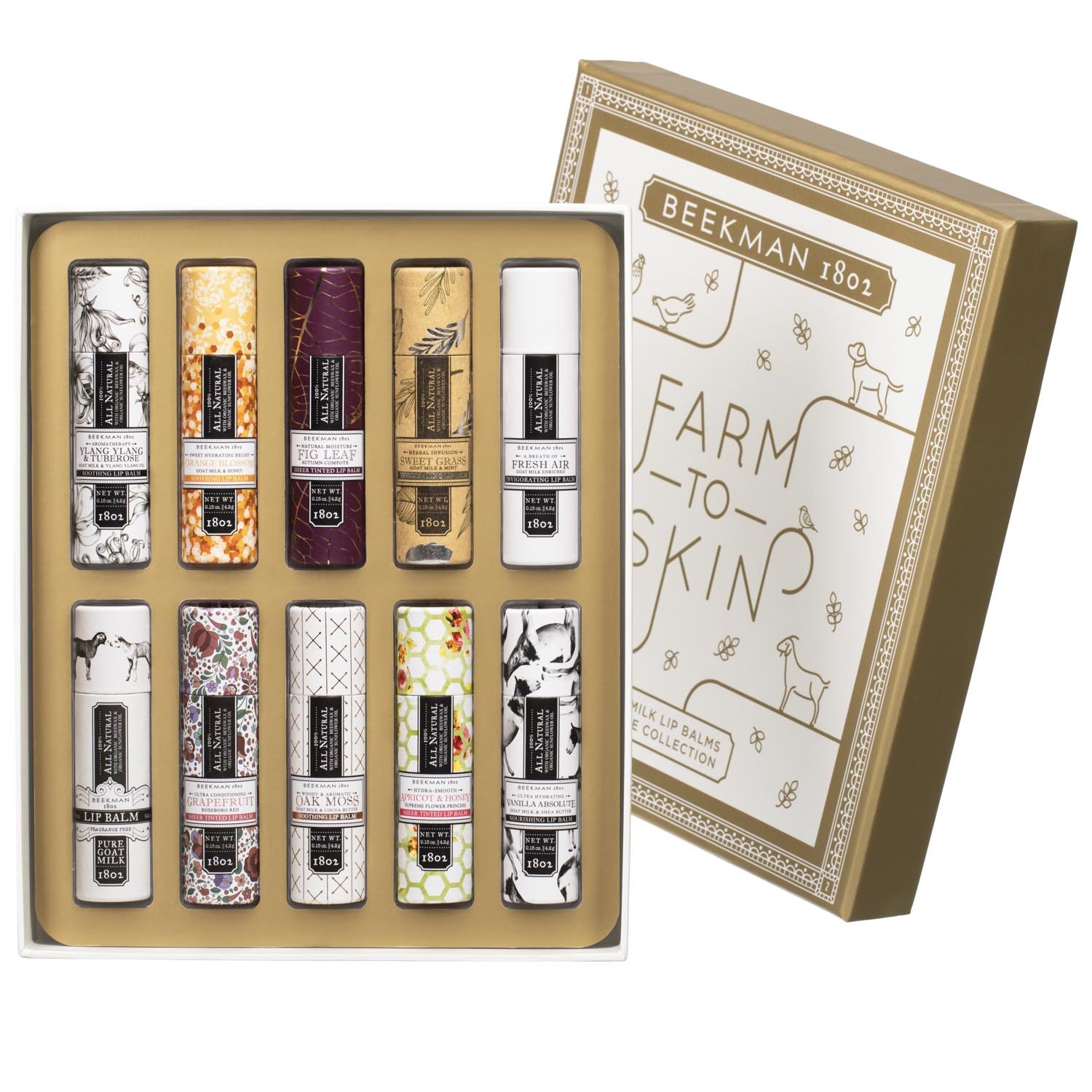 10-Piece Lip Balm Collection