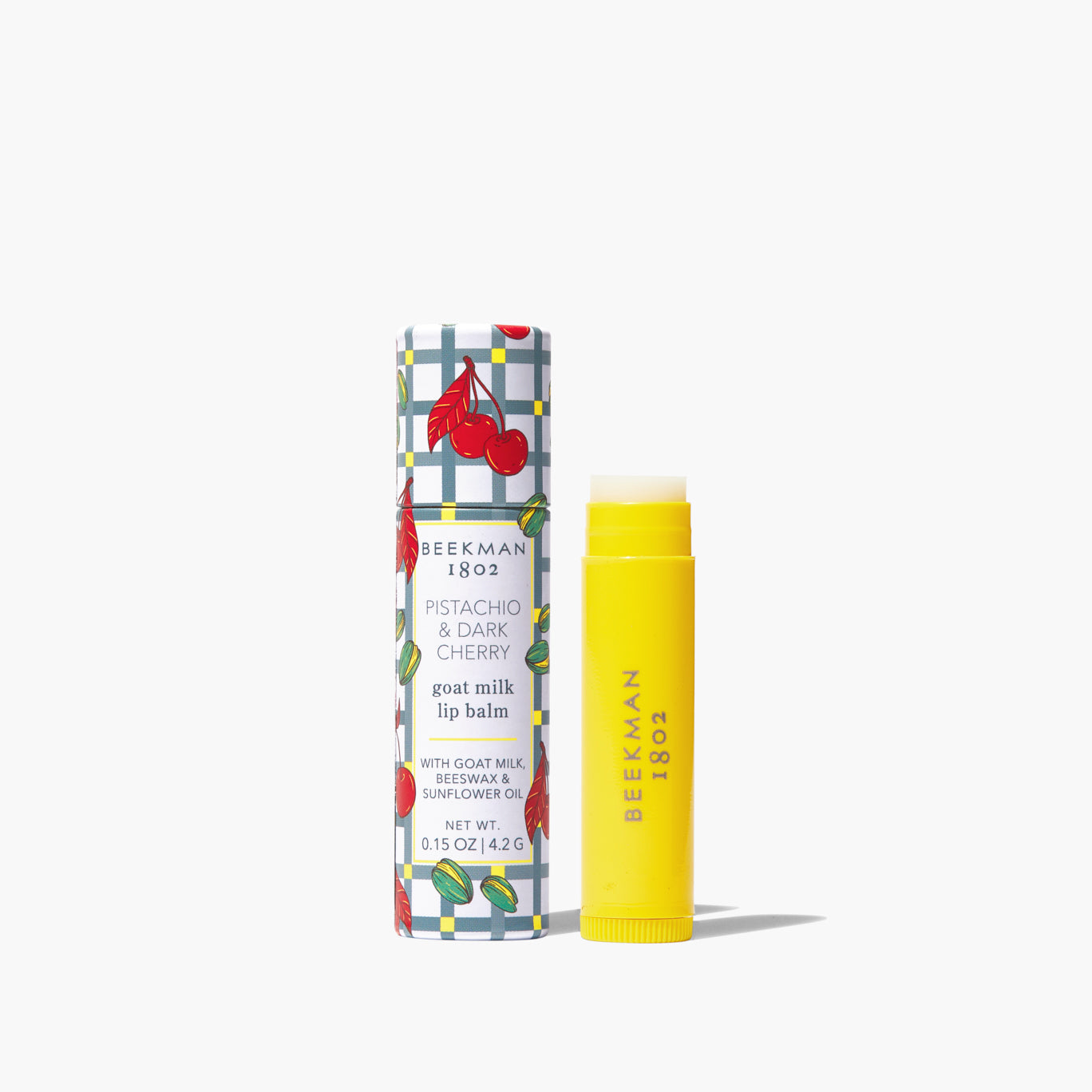 Pistachio & Dark Cherry Lip Balm
