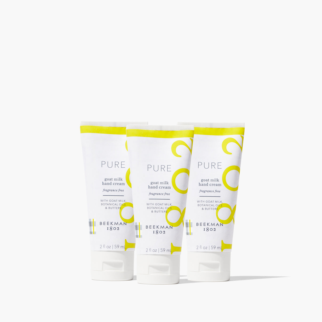 Pure (Fragrance Free) Mini Hand Cream Set of 3