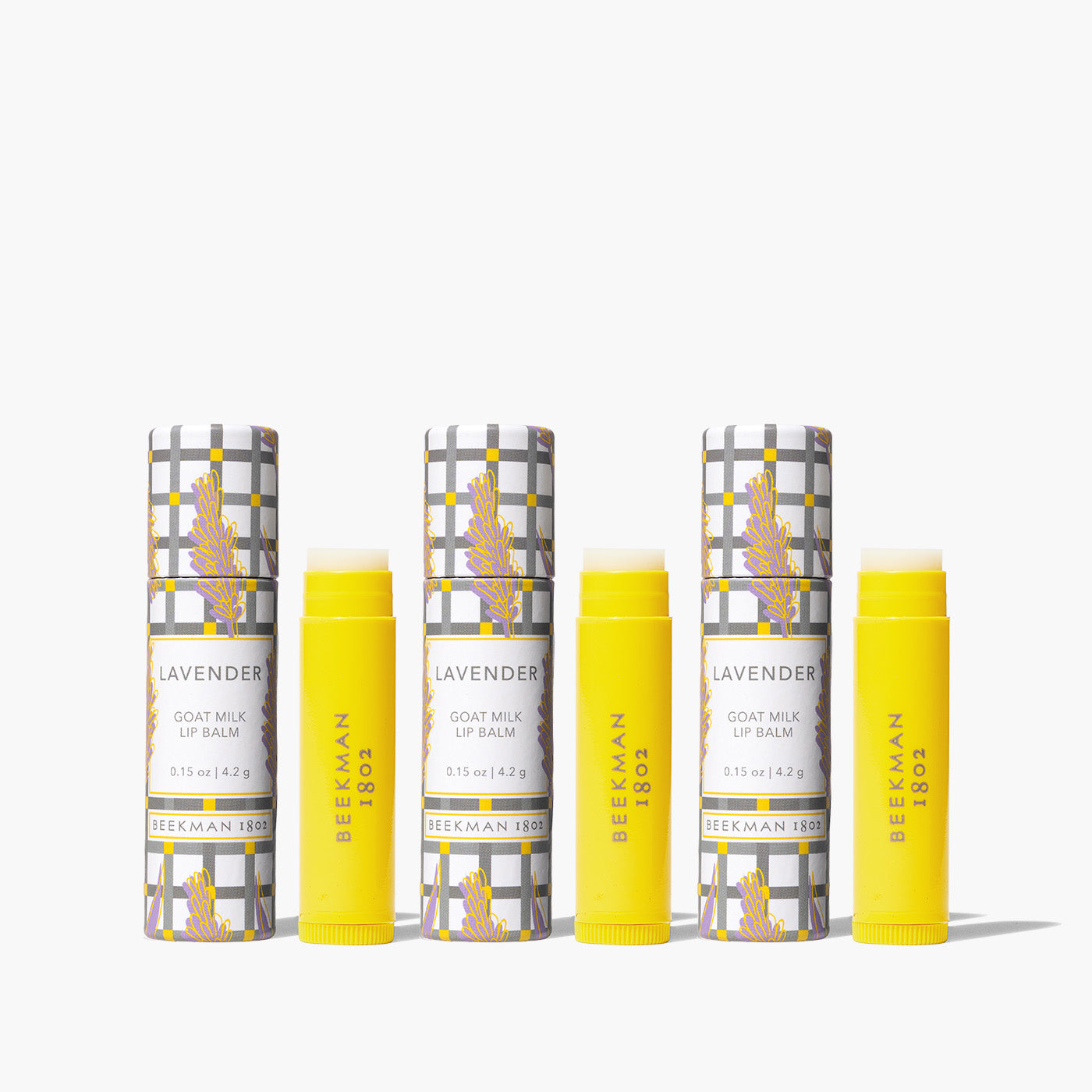 Lavender Lip Balm Set of 3