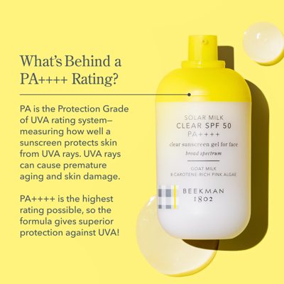 Solar Milk Clear SPF 50 PA Sunscreen Gel for Face