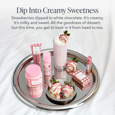 White Chocolate Strawberry Lip Balm