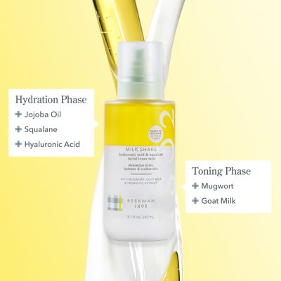 Mama & Mini Duo Milk Shake Hyaluronic Acid & Squalane Facial Toner Mist