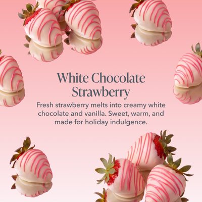 White Chocolate Strawberry Kindness Cafe Bodycare Trio