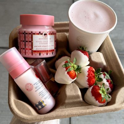 White Chocolate Strawberry Berry Sweet Bodycare Duo