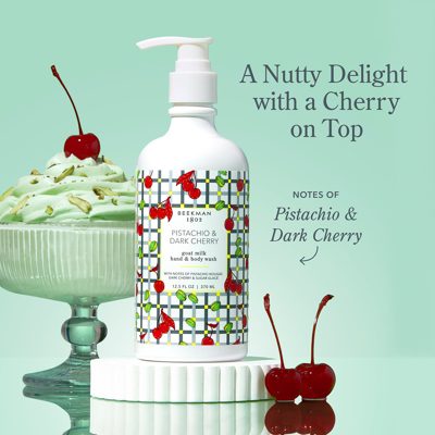 Pistachio & Dark Cherry Hand & Body Wash