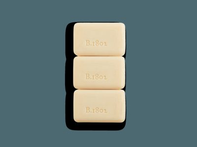 Lavender 3-Pack Palm-Sized Bar Soap Set