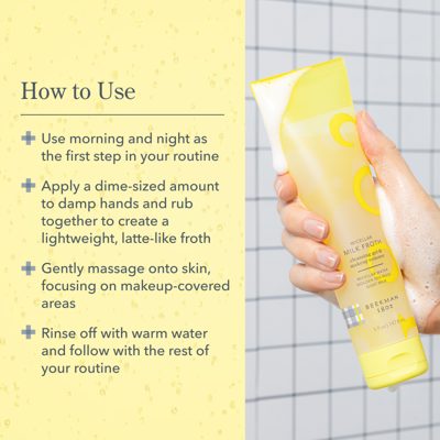Micellar Milk Froth Cleansing Gel & Makeup Remover