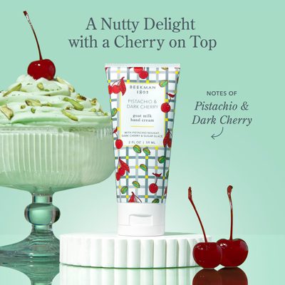 Pistachio & Dark Cherry Hand Cream