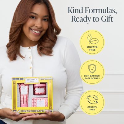 White Chocolate Strawberry Kindness Cafe Bodycare Trio